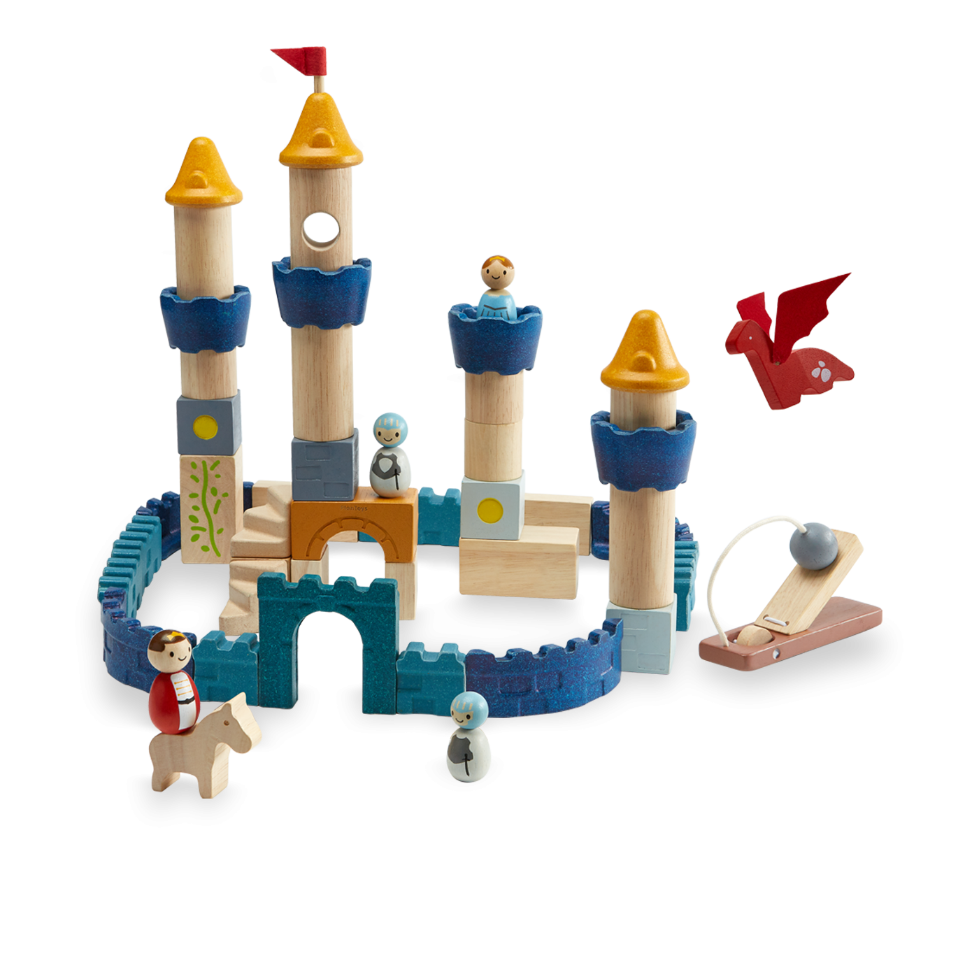 Plan toys castle blocks shop